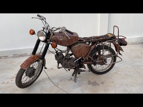 Restoration Old Damaged SIMSON BS51 Car // Restore SIMSON BS51 Part 1 Dismantling Painting