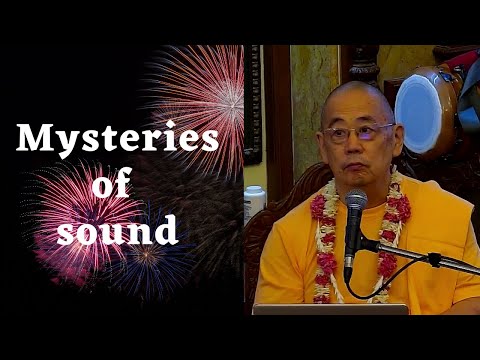 1st May '22 | H. H. Bhanu Swami Maharaj | Mysteries of sound | ISKCON Chowpatty