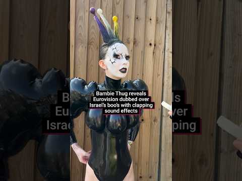 #BambieThug reveals #Eurovision used anti-boo'ing technology 😳 #israel #competition #shorts