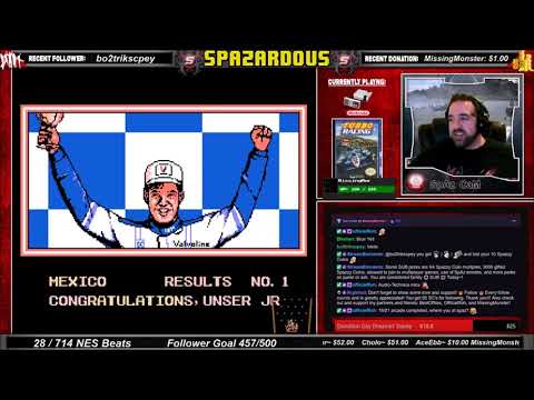 NES Beats: Al Unser Jr 's Turbo Racing