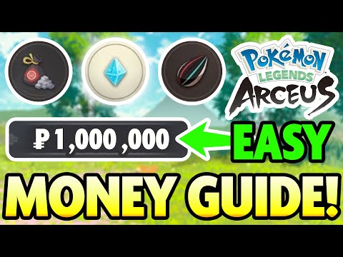 FAST MONEY GUIDE! How to Make a TON of MONEY in Pokemon Legends Arceus!