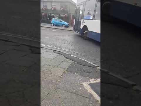 27839 departing Chichester bus station