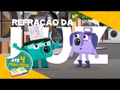 📷 REFRAÇÃO DA LUZ 👩‍🏫 Para sala de aula l Aprenda com Luna - O Show da Luna!