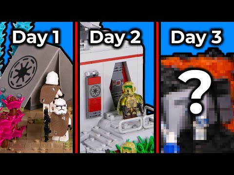 I Built 3 LEGO Clone Bases in 3 Days...