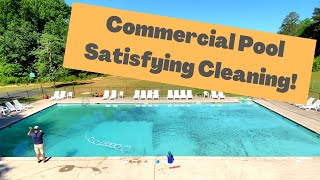 Satisfying Pool Cleaning-120k Gallon Junior Olympic Swimming Pool