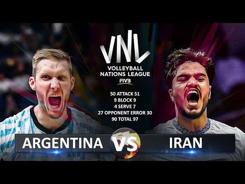 Argentina vs Iran | Men's VNL 2025