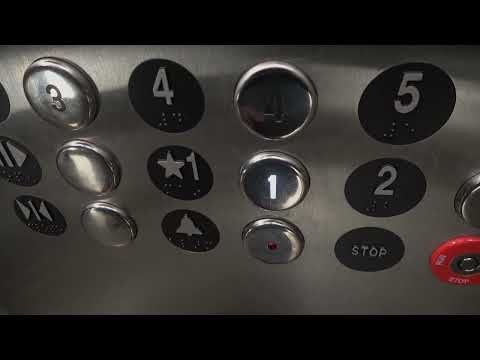 BEAUTIFUL, AWESOME & FAST 2018 KONE ALTA Traction Elevators at The Hyatt Regency in Seattle, WA