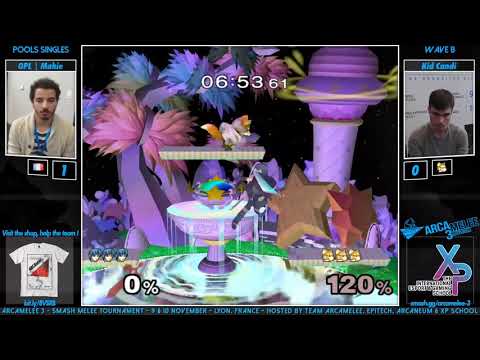 ▼ARCAMELEE 3 - POOLS SINGLES - OPLON Mahie (Marth) VS Kid Candi (Fox)