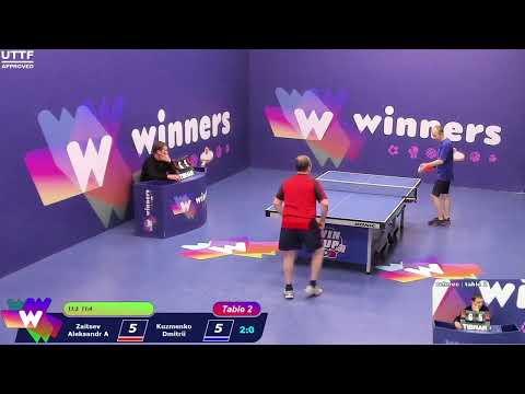 Winners League  09.03.21 Zaitsev Aleksandr A - Kuzmenko Dmitrii 14:00