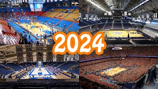 Top 10 BEST College Basketball Arenas of 2024!
