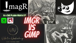 How To - Laser Engraving a Painted Canvas - ImagR vs. da Big Gimpin Plugin