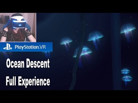 Ocean Descent Playstation VR Worlds FULL GAME EXPERIENCE Playthrough
