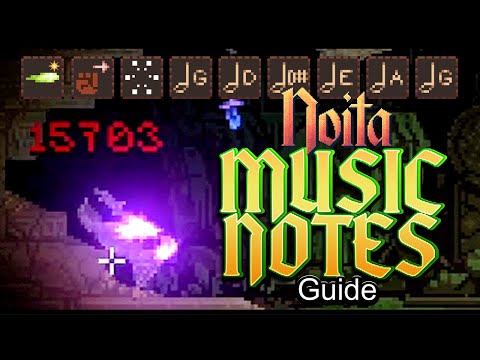 How to Build a BROKEN Wand with MUSIC! | Noita Guide