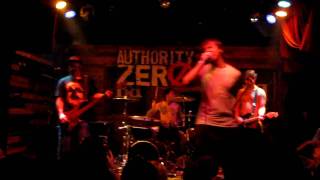 Authority Zero - Talk is Cheap (Live @ Backbooth in Orlando, FL 7/9/10)