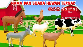 Download lagu Nama dan Suara Hewan Ternak | Suara Binatang Animasi yang lucu mp3 Download lagu Nama dan Suara Hewan Ternak | Suara Binatang Animasi yang lucu mp3