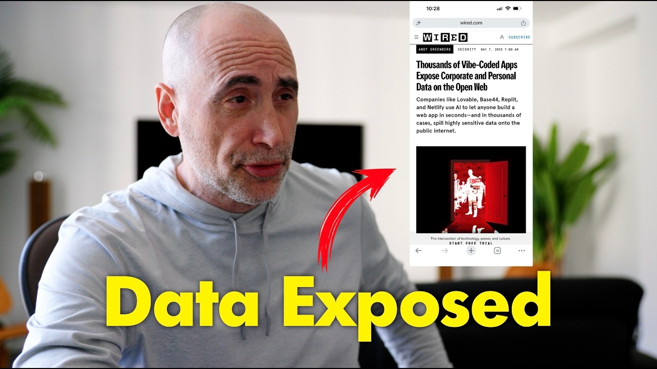 Thousands of Vibe Coded Apps Exposing Sensitive Data!