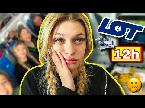 Lecimy do USA!! 🫢 Mój pierwszy długi lot ✈️ vlog
