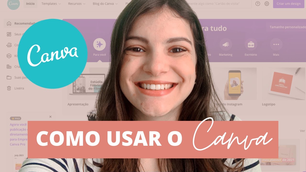 COMO USAR O CANVA DO ZERO | como produzir posts no canva