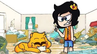 ¡NUNCA DEJES A MIKECRACK SOLO EN CASA! 💎 DIBUJOS ANIMADOS DE MIKECRACK | MEME DE MIKELLINO