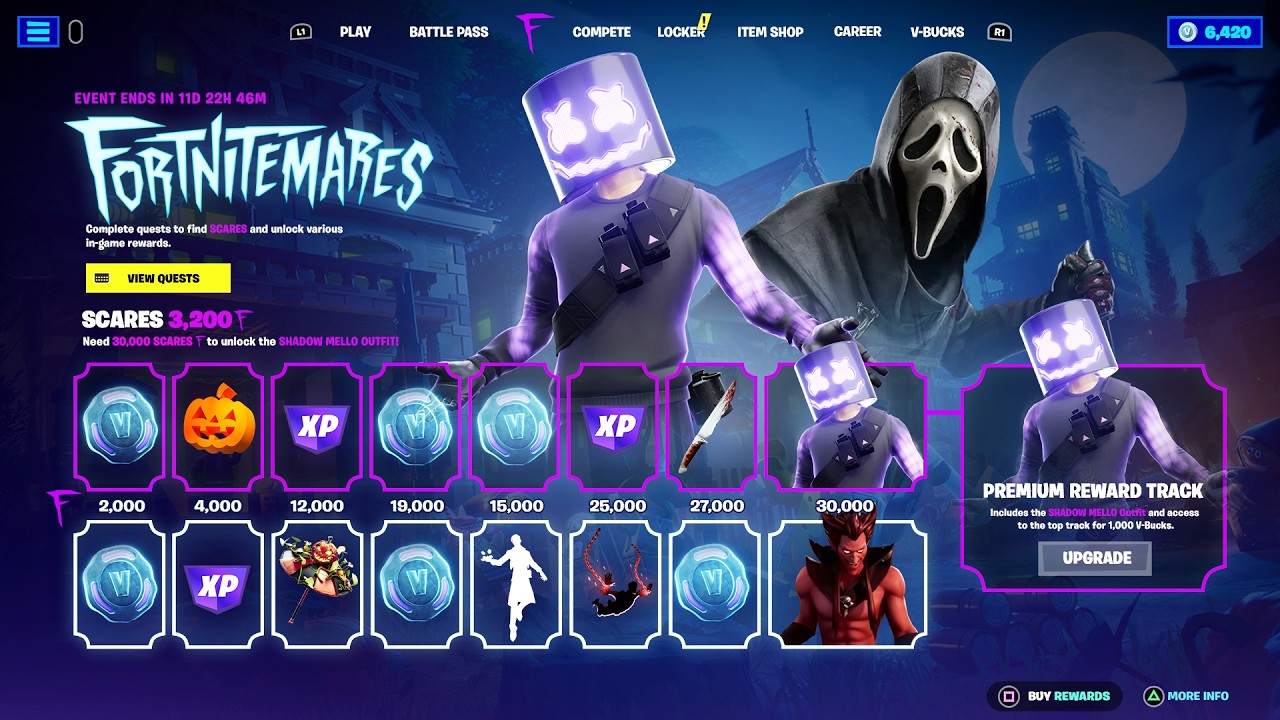 Fortnitemares 2024 is NOW AVAILABLE!