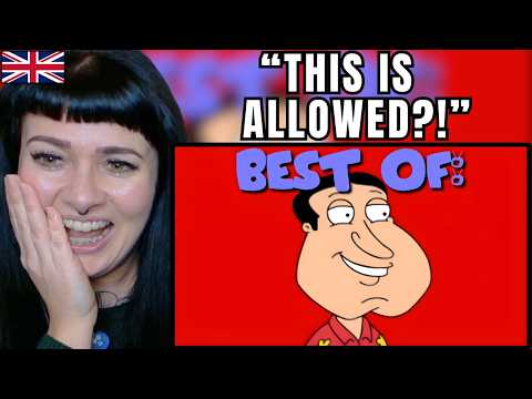 British Girl Reacts: Quagmire Is Actually UNHINGED… Family Guy Reaction