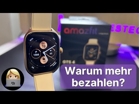 Amazfit GTS 4 | ERFAHRUNGSBERICHT (deutsch)