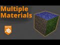 Blender 3 3 Multiple Materials On One Object
