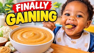 The Baby Food I Make When My Toddler Won’t Gain Weight | High Calorie Baby Food
