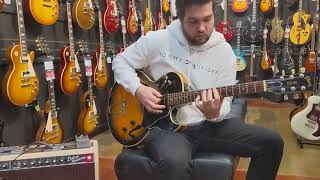 Video thumbnail for Gibson 1996 ES-135 Sunburst Hollowbody Electric Guitar Preowed by DW Music
