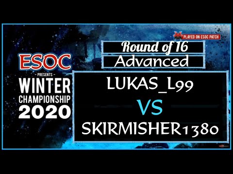 [AoE3] Lukas_L99 vs skirmisher1380 (Bo7) — Advanced Division Ro 16 — ESOC Winter Championship 2020