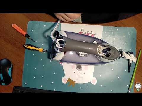 Чиним утюг Scarlett SC-1337S китайской отверткой, мохнатка и плохой контакт