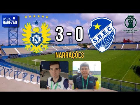 Narrações de Rádio - Nacional 3 x 0 São Raimundo RR | Brasileirão Série D 2023 - RODADA 5