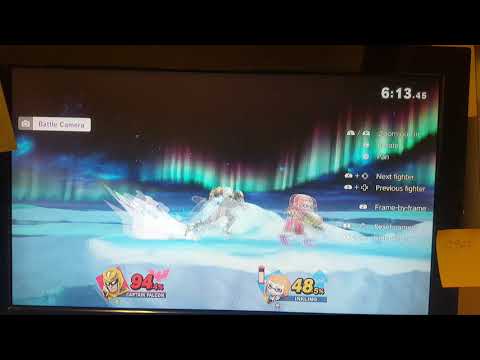 Captain Falcon vs. Inkling combo