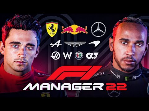 F1 Manager 22 Career Mode Part 1 - Team Choice & FIRST RACE