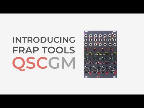 Frap Tools QSC – Quad Stereo Channel (Eurorack Mixer)