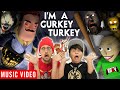 FGTEEV ? I'M A GURKEY TURKEY feat. Mike, Bendy, Baldi, Granny & Neighbor [Official Music Video]