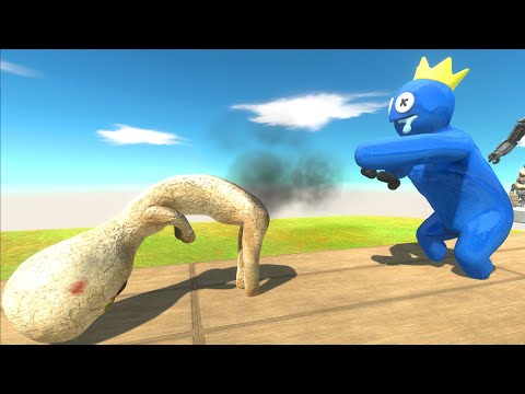 SCP 173 Fart Confrontation Challenge - Animal Revolt Battle Simulator