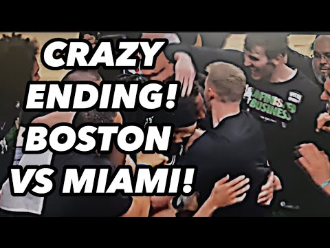 CRAZY ENDING YOU MUST SEE! Final 50 Seconds! #2 Celtics vs #8 Heat - Game 6 | May 27 2023 🤯🤯🤯