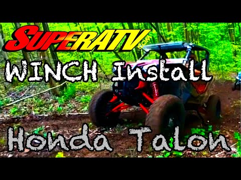 Honda Talon Winch Install: SuperATV