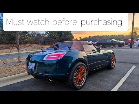 10 Things you must check when buying a Saturn sky
