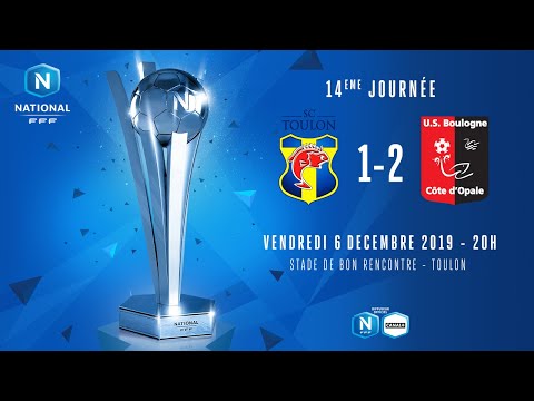 J14 | SC Toulon - US Boulogne CO (1-2), le résumé | National 2019-2020