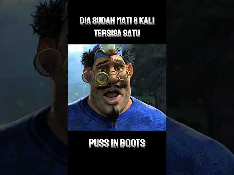 puss in boots 9 nyawa #shorts #alurcerita