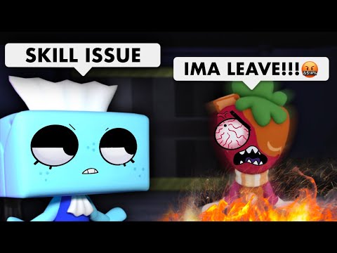 TISHA SNEAKS into MAIN RUN in Dandy's World!