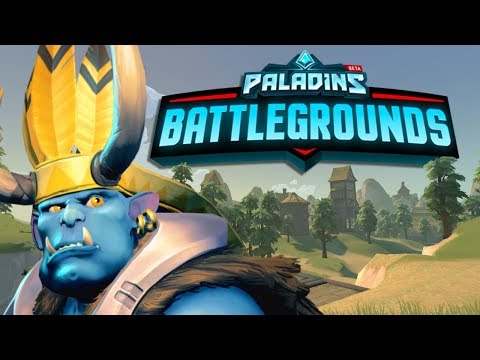 New free Battle Royale game! | Paladins Battlegrounds Gameplay