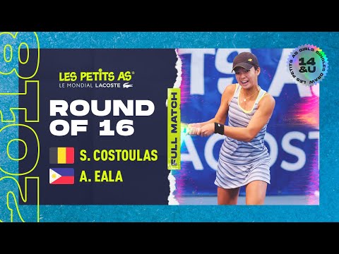 Les Petits As 2018 | Girls Round of 16 | Sofia Costoulas vs. Alexandra Eala