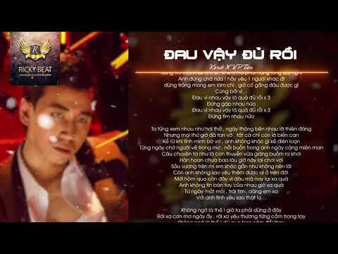 KARAOKE | ĐAU VẬY ĐỦ RỒI | KARIK - V.P.TIÊN | MUSIC OFFICIAL