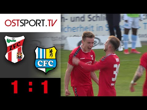 Hansch-Traumtor, Doppel-Alu, Unentschieden: Meuselwitz - Chemnitz 1:1 | Regionalliga Nordost