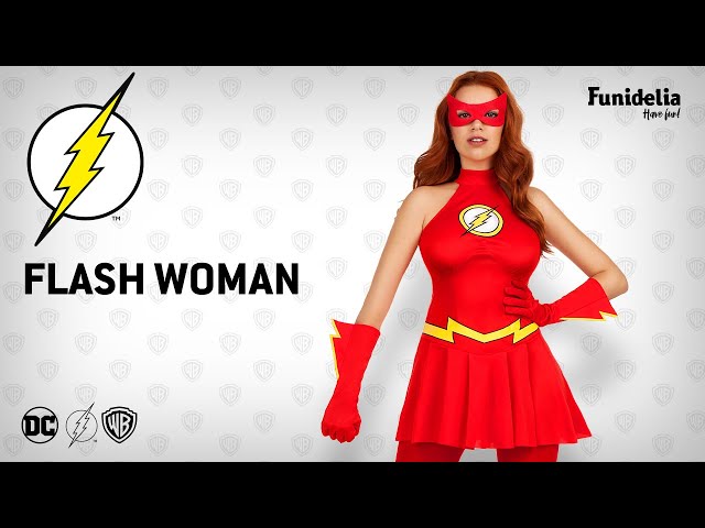 Vídeo relacionado con Funidelia Disfraz Oficial de Flash deluxe para niño, Incluye mono, guantes, gorro con alas y cubrebotas, Superhéroes, DC Comics - Traje para niños para Carnaval y Halloween - Talla 5-6 años