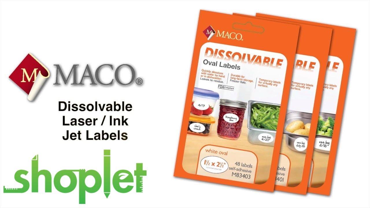 It is a graphic of Peaceful Maco Labels 30 Per Sheet This is a graphic of Peaceful Maco Labels 30 Per Sheet