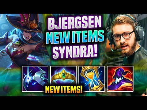 BJERGSEN INSANE SYNDRA WITH NEW ITEMS! - TL Bjergsen Plays Syndra MID vs Fizz! | Preseason 2022